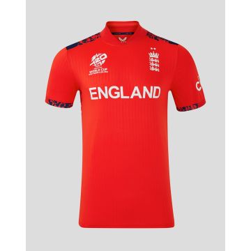 2024 Castore ECB England T20 World Cup Junior Cricket Shirt